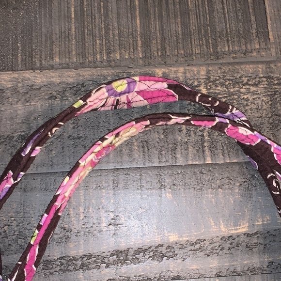 Vera Bradley Purple Punch (Ret.‎ 2009) Tote - Picture 2 of 7